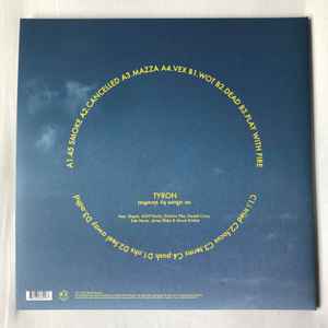 Image of Back Cover of 2xLP - VG/VG+ - SLOWTHAI, Tyron (Method Records; MTHDVA002, Europe 2021, Gatefold, 2 Inners, Yellow & Red Transparent Vinyl), Edge wear, creasing.,  - 3746523S
