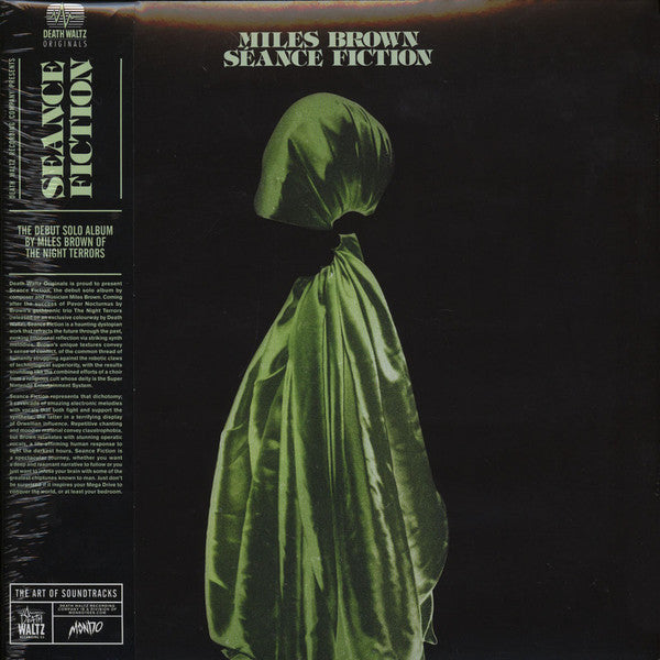 Image of Front Cover of LP - VG+/VG+ - MILES BROWN, S ance Fiction (Death Waltz Originals; DWO10, US 2015, Gatefold, Limited Edition, Green Clear And Black Striped, Obi), ,  - 2945117S