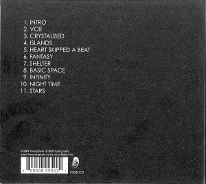 Image of Back Cover of 1855008S: CD - THE XX, xx (Young Turks; YT031CD, UK 2009) cover folded slightly  VG/VG+
