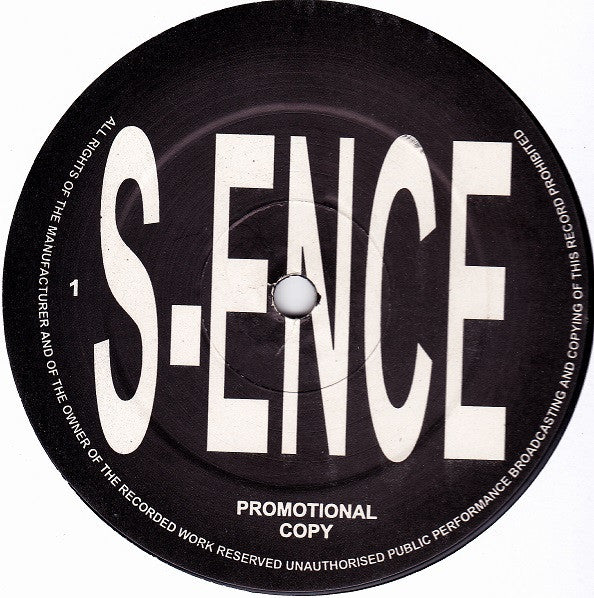 Image of Back Cover of 12" - /VG - S-ENCE, Do It Slow (SSM Records; SSM 123, UK 1998, Promo), , A1	Do It Slow (Original Mix)A2	Do It Slow (Slippery When Wet Mix)B1	Do It Slow (Club Re-Mix)B2	Do It Slow (Hopped Out Mix) - 2915343C