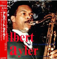 Image of Front Cover of LP - EX/EX - ALBERT AYLER, The First Recording Vol. 2 (DIW; DIW-25034, Japan 1990, No OBI), ,  - 2925358E