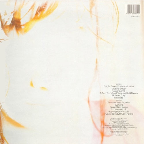 Image of Back Cover of 2945214S: LP - MY BLOODY VALENTINE, Isn't Anything (Creation Black Label; CRELP40, UK 1988, Stickered Sleeve, NO 7") Beautiful LP, NO 7"  VG+/VG+