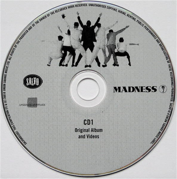 Image of Label Cover of 2xCD - VG+/VG+ - MADNESS, 7 (Salvo; SALVOMDCD07, UK 2010, Triple Digipak), ,  - 2935098E