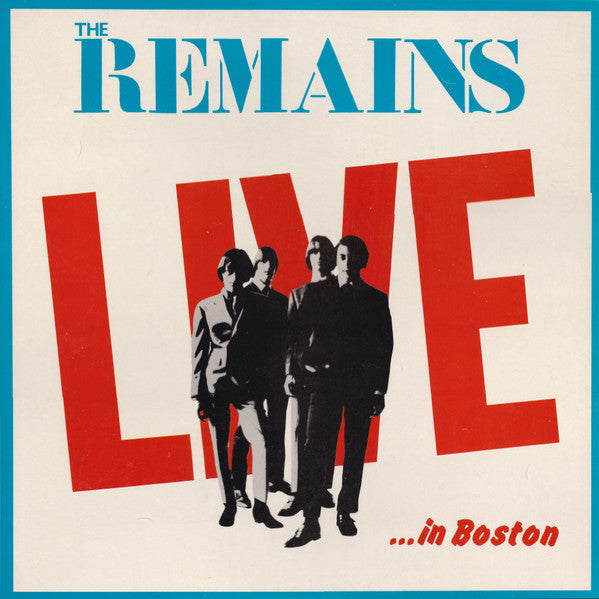 Image of Front Cover of LP - VG+/VG+ - THE REMAINS, Live In Boston (Eva; 12024, France 1983), Clean copy,  - 4315259C