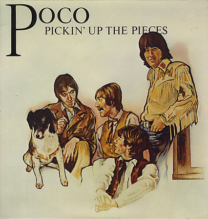 Image of Front Cover of LP - VG+/EX - POCO, Pickin' Up The Pieces (Edsel Records; XED 161, UK 1986 Reissue, Gatefold), ,  - 1416385C