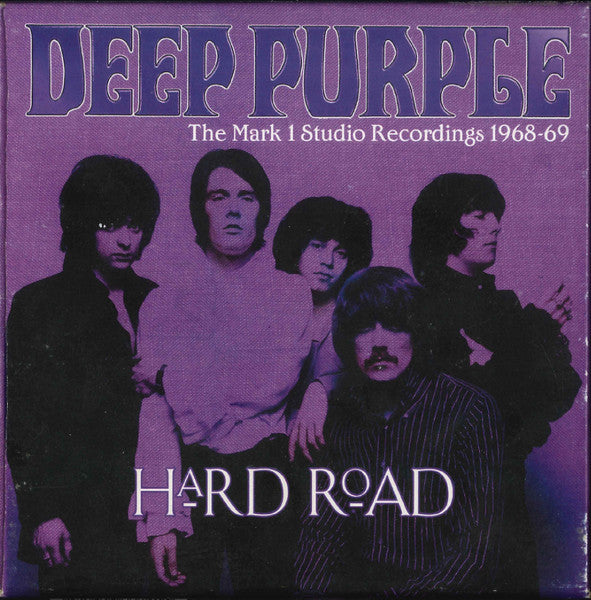 Image of Front Cover of 5xCD - VG+/VG+ - DEEP PURPLE, Hard Road: The Mark 1 Studio Recordings 1968-69 (Parlophone; 2564633741, UK & Europe 2014, Box Set, Booklet), ,  - 4436104E