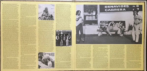 Image of Back Cover of 2xLP - VG+/VG+ - SIR DOUGLAS QUINTET, Sir Doug's Recording Trip (Edsel Records; DED 255, UK 1989, Gatefold), Nice clean copy,  - 2915457C