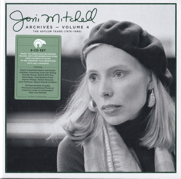 Image of Front Cover of 6xCD - M/M - JONI MITCHELL, Archives Volume 4: Asylum Years (1976-1980) (Rhino Records; 603497823680, USA & Europe , Box Set), SEALED,  - 4336043E