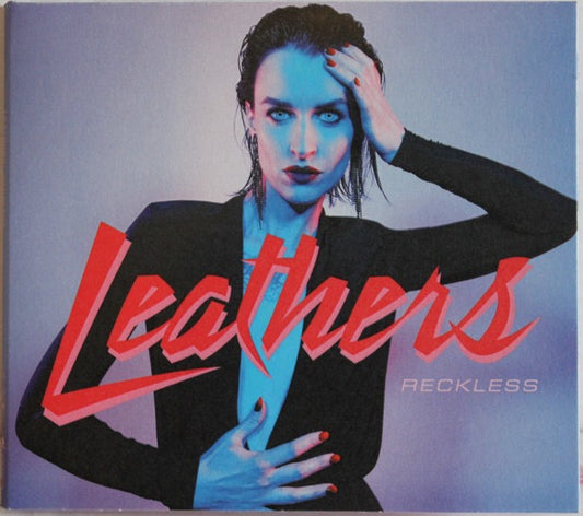 Image of Front Cover of 3015006C: CD - LEATHERS, Reckless (Artoffact Records; AOF352CD, Canada 2021, Digipak)   VG+/VG+