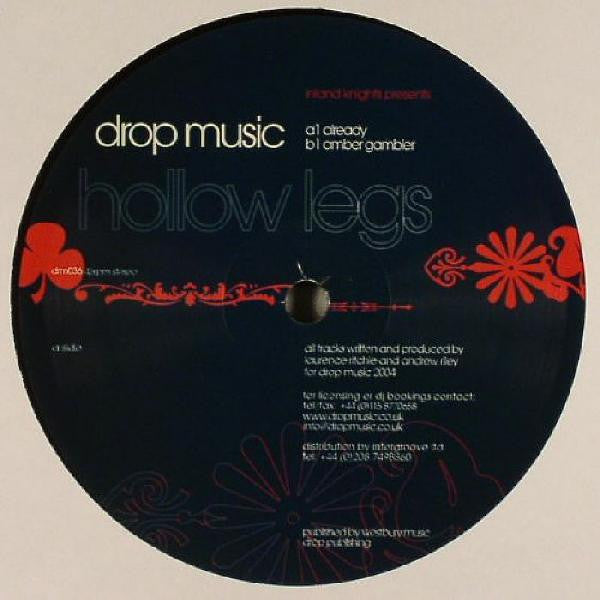 Image of Front Cover of 12" - /VG - INLAND KNIGHTS, Hollow Legs (Drop Music; DRM036, UK 2004), one light scuff mark otherwise strong VG. silver pen on labels, A1		Already	6:29B1		Amber Gambler	5:27 - 2646124S