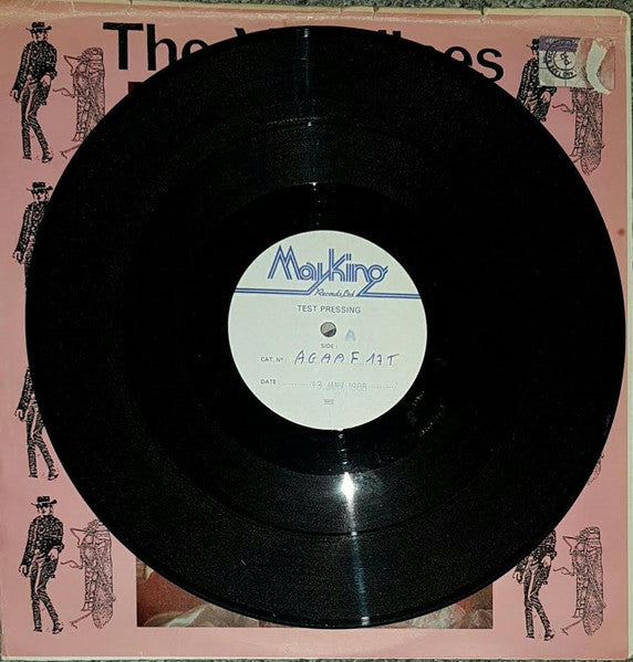 Image of Label Cover of 3045025S: LP - THE VASELINES, Dying For It (53rd & 3rd; AGAAF 17t, UK 1988, Test Pressing, Fold-Over Printers Proof Sleeve, Mayking Pressing Plant Test Pressing, features 2 songs covered by NIRVANA) Perfect LP, proof cover is hand cut and therefore edges are imperfect, spine has some wear, both top corners creased, small area of sticker damage on front.Nirvana covered Jesus Wants Me for A Sunbeam on their Unplugged album and Molly's Lips for thier john Peel Session, later released o