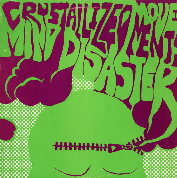 Image of Front Cover of LP - VG/VG - CRYSTALIZED MOVEMENTS, Mind Disaster (Psycho Records; PSYCHO 28, UK 1984, Insert), Light Marks only.,  - 3015202C