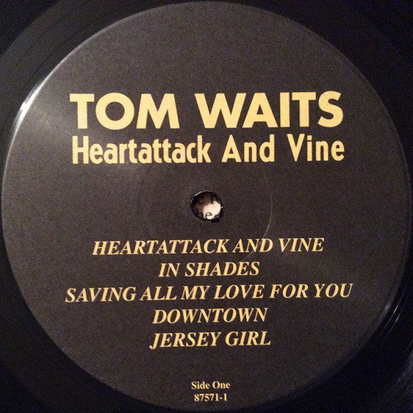 Image of Label Cover of LP - NEW/NEW - TOM WAITS, Heartattack And Vine (Anti-; 87571-1, US 2018, Inner), ,  - 4336154E