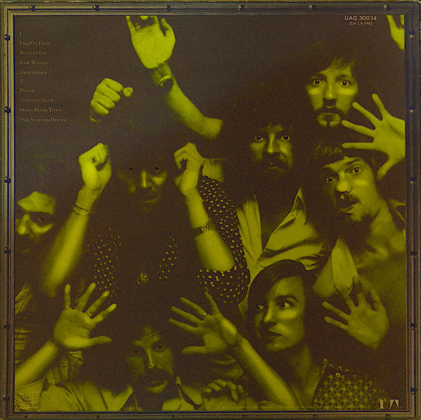 Image of Back Cover of LP - VG/VG - ELO - THE ELECTRIC LIGHT ORCHESTRA, Face The Music (Jet Records; JET LP 11, UK 1977 Reissue, Laminated Sleeve, Inner, Garrod and Lofthouse Print on Inner. 3rd Pressing.), ,  - 2626139E