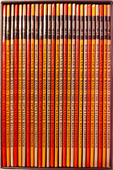 Image of Label Cover of 27xCD - VG+/VG+ - BOB DYLAN AND THE BAND, The 1974 Live Recordings (Columbia; 19658890932, Worldwide 2024, Box Set, Booklet), Small, cosmetic marks to two of the CDs.,  - 3416275C