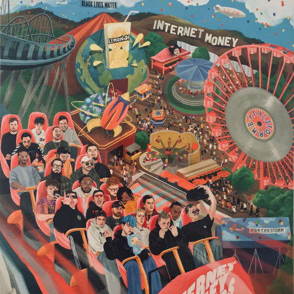 Image of Front Cover of LP - VG+/VG+ - INTERNET MONEY, B4 The Storm (Internet Money Records; none, US 2020, Gatefold, Clear vinyl), ,  - 3025332E