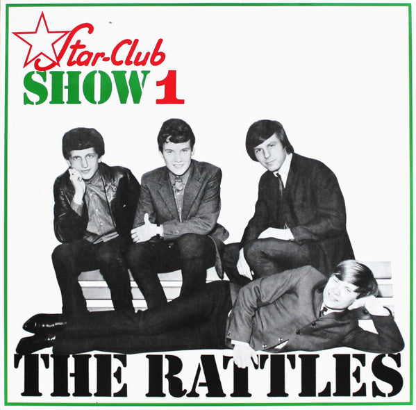 Image of Front Cover of LP - VG+/VG+ - THE RATTLES, Star-Club Show 1 (Star-Club Records; SCLP 4.00194 J, Germany 1986, White Vinyl), ,  - 3015309C
