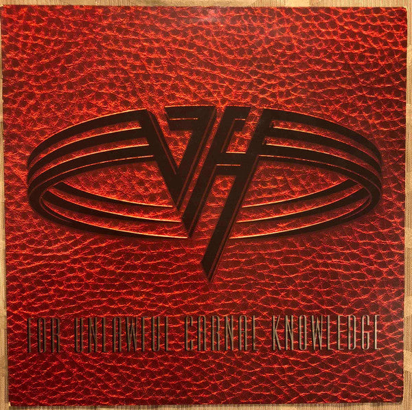 Image of Front Cover of 3015400C: LP - VAN HALEN, For Unlawful Carnal Knowledge (Warner Bros. Records; 7599-26594-1, UK 1991, Inner) Hype stickered sleeve has a small sticker mark to varnish, promo sticker on rear, sticker reisidue on inner. Strong VG+ vinyl.  VG/VG+