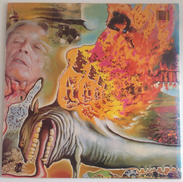 Image of Back Cover of LP - VG+/EX - THE FLAMING LIPS, Oh My Gawd!!!... The Flaming Lips (Restless Records; 72207-1, US 1987, Gatefold, Clear Vinyl), ,  - 3025257E