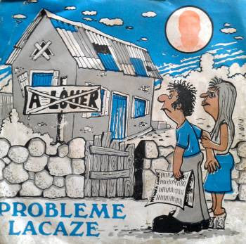 Image of Front Cover of 7" - VG/VG - JEAN CLAUDE AND MARIE-ANDR E, Probleme Lacaze / Content Content (Do Re Mi ; DRM 163, Mauritius 1970s, Picture Sleeve), Strong VG, Damage To Sleeve Opening,  - 2925321E