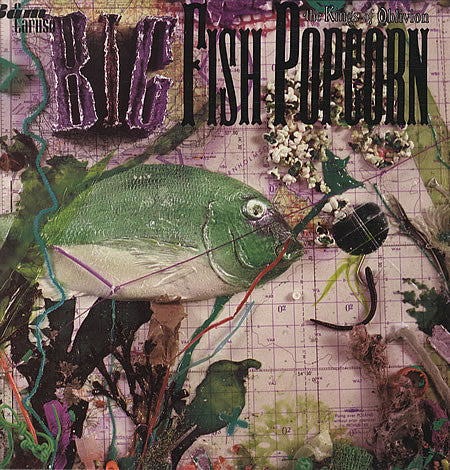 Image of Front Cover of LP - VG+/VG+ - THE KINGS OF OBLIVION, Big Fish Popcorn (Bam-Caruso Records; KIRI 064, UK 1987, Inner), ,  - 3015592C