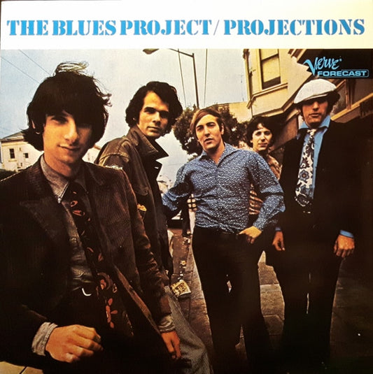 Image of Front Cover of LP - VG/VG - THE BLUES PROJECT, Projections (Verve Records; 827 918-1, Germany 1986 Reissue), ,  - 2716089C