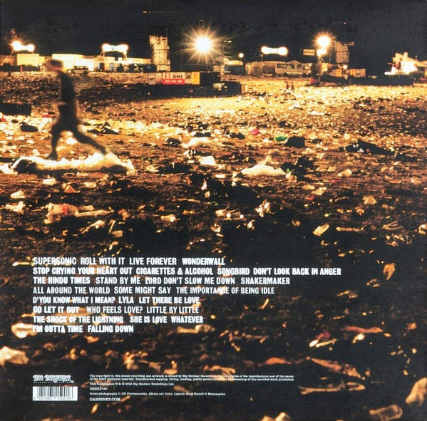 Image of Back Cover of 4xLP - NEW/NEW - OASIS, Time Flies... 1994-2009 (Big Brother; RKIDLP150, Worldwide 2025 Reissue, Box Set, Insert), ,  - 3955264S