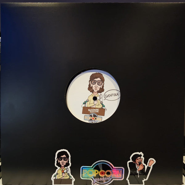 Image of Front Cover of 12" - /EX - RADIOMARC, Popcorn 002 (Popcorn groove ; PG002, Italy 2024, 3 Stickers), ,  - 3025454E