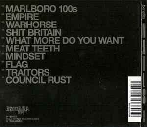 Image of Back Cover of CD - VG+/VG+ - BENEFITS, Nails (Invada; INV294CD, UK 2023, Digipak), ,  - 3035253E