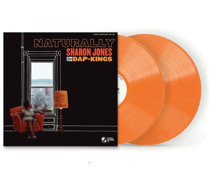 Image of Label Cover of LP - NEW/NEW - SHARON JONES AND THE DAP-KINGS, Naturally (Daptone Records; DAP-082, US 2025 Reissue, Remastered, Limited Edition, 20th Anniversary Edition, Orange Vinyl), ,  - 4915344C