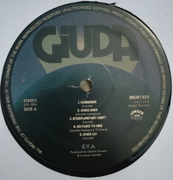 Image of Label Cover of LP - EX/EX - GIUDA, E. V. A. (Burger Records; BRGR1323, US 2019, Gatefold), ,  - 3045435S