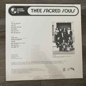 Image of Back Cover of LP - NEW/NEW - THEE SACRED SOULS, Thee Sacred Souls (Daptone Recording Co.; DAP 074, US 2022), ,  - 3416067C