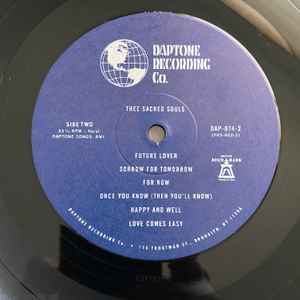 Image of Label Cover of LP - NEW/NEW - THEE SACRED SOULS, Thee Sacred Souls (Daptone Recording Co.; DAP 074, US 2022), ,  - 3416067C