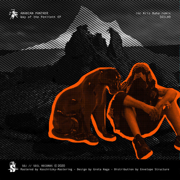 Image of Back Cover of 12" EP - VG+/VG+ - ARABIAN PANTHER, Way Of The Penitent EP (Soil Records; SOIL09, Spain 2020, Picture Sleeve, Insert, 150g Vinyl), ,  - 3115005C