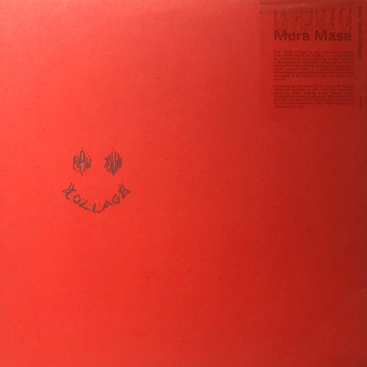 Image of Front Cover of 5025076E: LP - MURA MASA, Raw Youth Collage (Polydor; 0836954, Europe 2020, Top Opening Sleeve, Inner, Grey Vinyl)   VG+/VG+