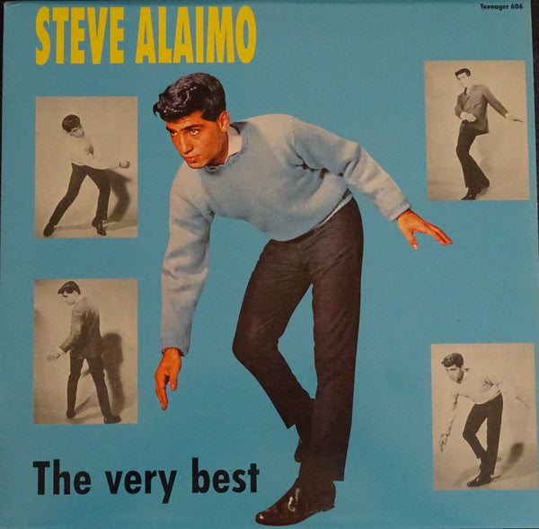 Image of Front Cover of 3145060S: LP - STEVE ALAIMO, The Very Best (Teenager Records; TEENAGER 606, Denmark 1990) Strong VG+.  VG+/VG+