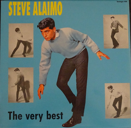 Image of Front Cover of 3145060S: LP - STEVE ALAIMO, The Very Best (Teenager Records; TEENAGER 606, Denmark 1990) Strong VG+.  VG+/VG+