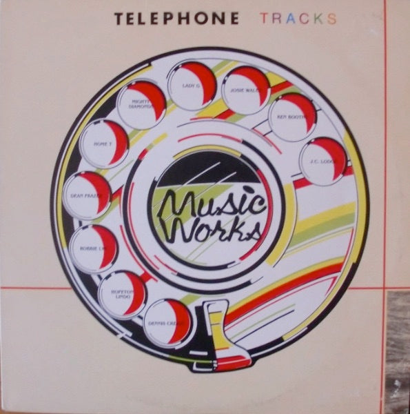Image of Front Cover of LP - VG+/VG+ - VARIOUS ARTISTS, Telephone Tracks (Pow Wow Records; PW 7407, US 1988), ,  - 3115180C