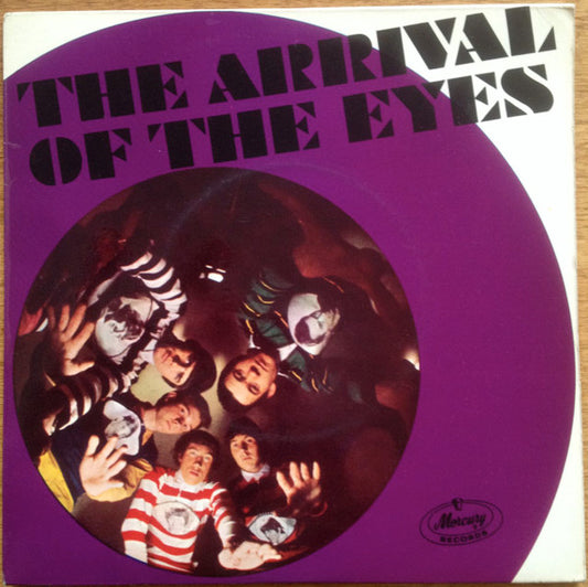 Image of Front Cover of 3125177E: 7" EP - THE EYES, The Arrival Of The Eyes (Mercury; 10035 MCE, UK 1966) No scratches. Vinyl has some minor streaky pressing marks that don't sound. Sleeve has one crease in top left and a little ringwear. Playback is perfect.  VG/VG+