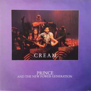 Image of Front Cover of 12" - VG/VG - PRINCE AND THE NEW POWER GENERATION, Cream (Warner Bros. Records; 9362-40213-0, Europe 1991), Sleeve has bent corner, some wear and creasing,  - 4016487C