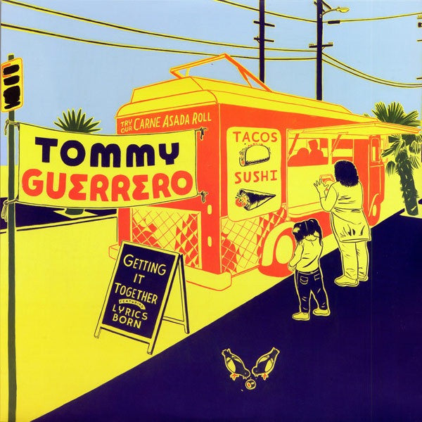Image of Front Cover of 12" - VG+/VG - TOMMY GUERRERO, Gettin' It Together (Galaxia; glx-21, US 2004, Picture Sleeve), Shrink-wrap,  - 3115342C