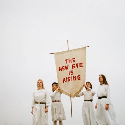 Image of Front Cover of LP - NEW/NEW - THE NEW EVES, The New Eve Is Rising (Transgressive; TRANS913XD, UK 2025, Gatefold, Baby Pink Vinyl), ,  - 3155234S