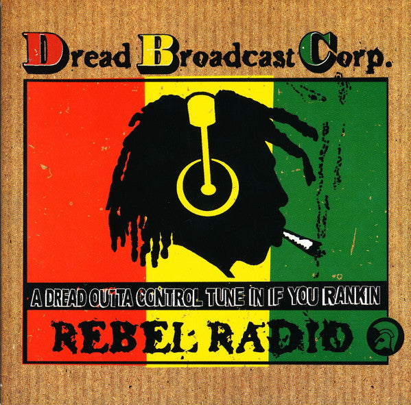 Image of Front Cover of 3115482C: 2xCD - VARIOUS ARTISTS, Dread Broadcasting Corp: Rebel Radio (Trojan Records; TJDDD167, UK 2004, Card Slipcase with Jewel Case inside)   EX/VG+