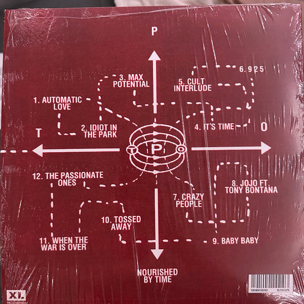 Image of Back Cover of LP - NEW/NEW - NOURISHED BY TIME, The Passionate Ones (XL Recordings; XL1551LPE, Worldwide 2025, Inner, Limited Edition, Clear Vinyl), ,  - 0256196S