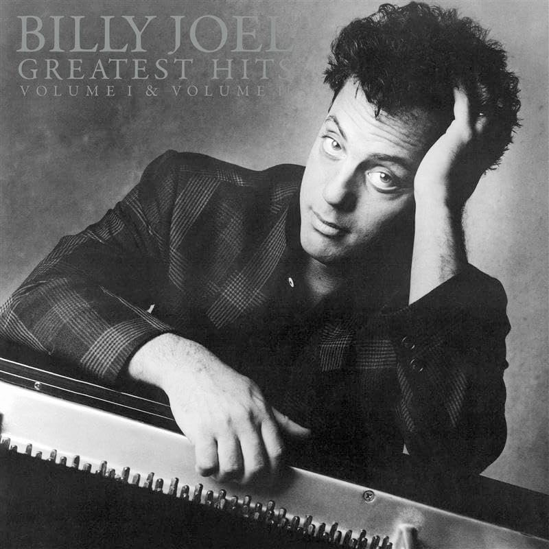 Image of Front Cover of 2xLP - NEW/NEW - BILLY JOEL, Greatest Hits Volume I & Volume II (Columbia; 19802918791, Europe 2025 Reissue), , The first greatest hits album by Billy Joel, originally released on July 1, 2025. Certified diamond and includes Billy s biggest hits from 1973   1985.  - 1536303E