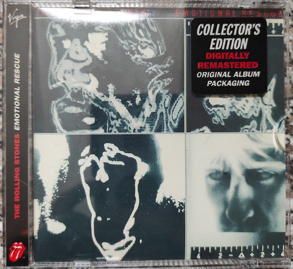 Image of Front Cover of 3155216S: CD - THE ROLLING STONES, Emotional Rescue (Virgin; VJCP-27007, USA & Europe 1994, Vinyl-Replica)   VG/EX