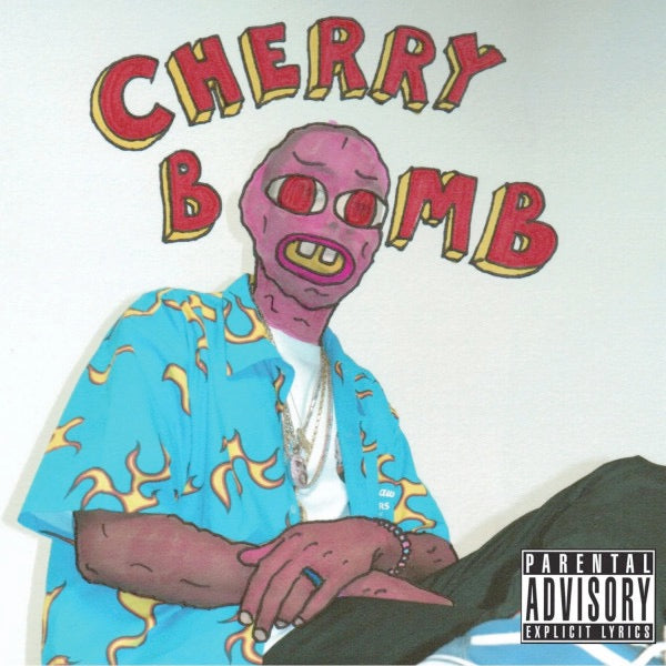 Image of Front Cover of 3415232C: 2xLP - TYLER THE CREATOR, Cherry Bomb (10th Anniversary Edition) (Columbia; 19802909521, US 2025 Reissue, Gatefold, Booklet, Transluscent Blue Vinyl)   NEW/NEW