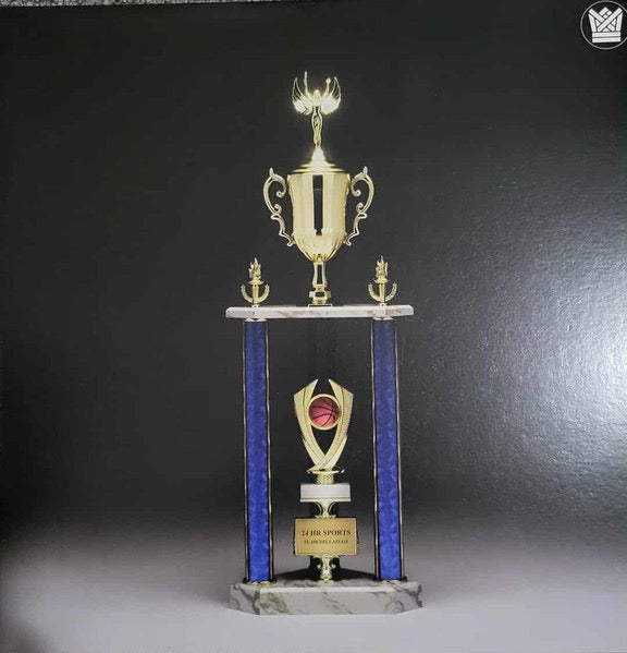 Image of Front Cover of 3915529C: LP - EL MICHELS AFFAIR, 24 Hr Sports (Big Crown Records; BCR133LPC2, US 2025, Translucent Red Vinyl)   NEW/NEW