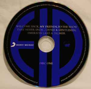 Image of Label Cover of 2xCD - VG+/VG+ - EMERSON LAKE & PALMER, Welcome Back, My Friends, To The Show That Never Ends - Ladies And Gentlemen (Sony Music; 88697830142, Europe , Jewel Case), ,  - 3135147E