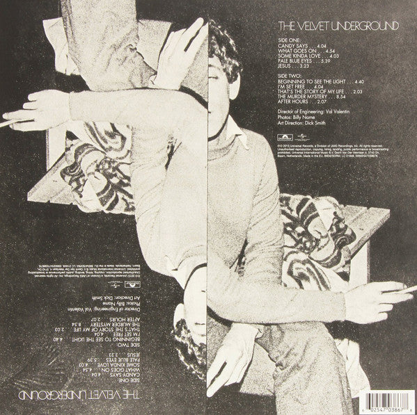 Image of Back Cover of LP - EX/EX - THE VELVET UNDERGROUND, The Velvet Underground (Polydor; 0602547038678, Europe 2015 Reissue, 180 Gram Vinyl), Opened Instore,  - 1716629C